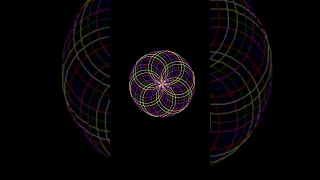 spirograph using Python turtle