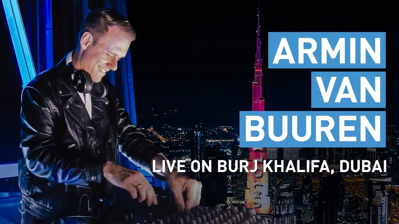 Armin Van Buuren live on Burj Khalifa | Register for UNTOLD Dubai now