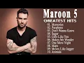 Lagu Maroon 5 Greatest Hits - Best Songs of Maroon 5  (HQ)