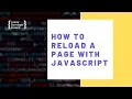 How To A Page With JavaScript