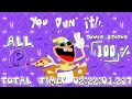 Pizza Tower All P Ranks 100 Speedrun as The Noise in 2 22 01 217