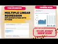 13 Multiple Linear Regression in Python Residual Plot Explained Model Evaluation Step by Step