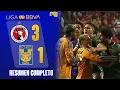 TERMINO CALIENTE XOLOS DE TIJUANA VS TIGRES RESUMEN GOLES LIGA MX J1 APERTURA 2026