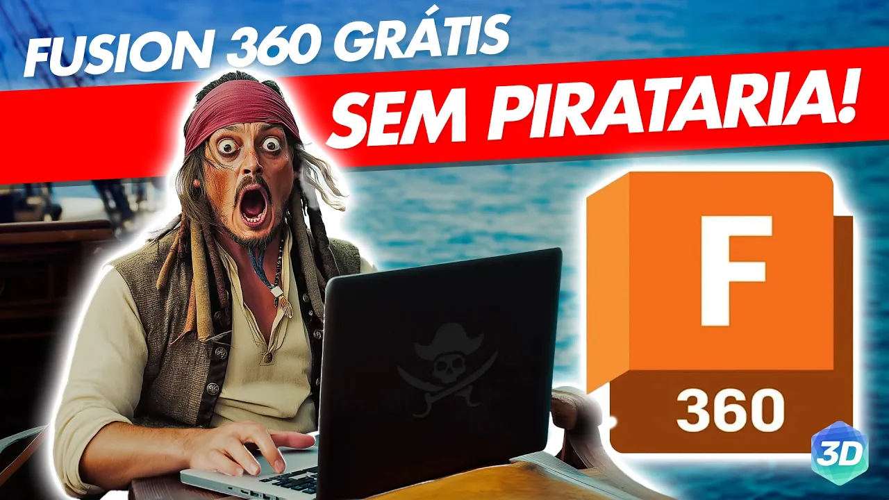 Como Usar o Fusion 360 GRÁTIS SEM PIRATARIA + Projeto BONUS!