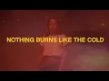 Snoh Aalegra - Nothing Burns Like The Cold (Lyric Video) ft. Vince Staples