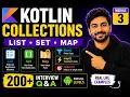 Part 3 Kotlin Collections Interview Questions Answers Map filter map reduce