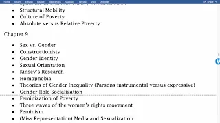 SOC 1 Exam 2 review