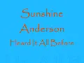 Sunshine Anderson-Heard It All Before Lyrics
