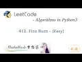 LeetCode in Python 412 Fizz Buzz - Michelle