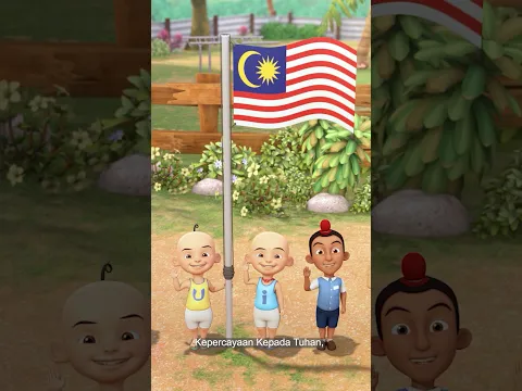 Kita kan rakyat Malaysia, mestilah kena tahu lima prinsip Rukun Negara!😎🇲🇾 #UpinIpin #lescopaque