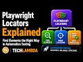Playwright Locators Explained Find Elements the Right Way in Automation Testing