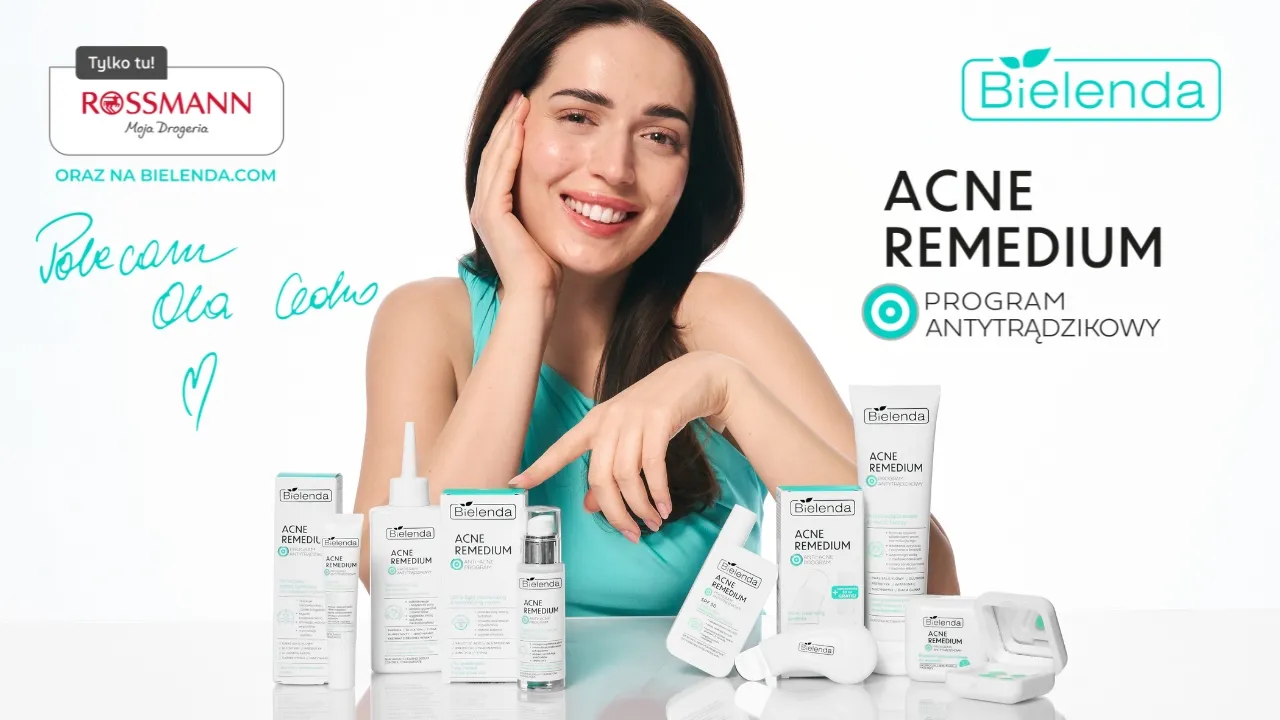 Bielenda — Bielenda ACNE REMEDIUM Program Antytrądzikowy (YouTube video ad)