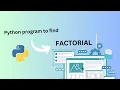 Factorial using while loop BSCS First Year