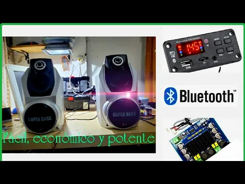 Download MP3 Si tienes unas bocinas de estéreo viejas ¡NO LAS TIRES! conviertelas a Bluetooth ✅️ 🧠