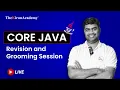 Core Java Revision and Grooming Session LIVE Hindi Kiran Sir