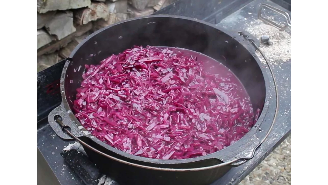 Apfelrotkohl nach den Buch der große Lafer die Kunst der einfachen Küche. 