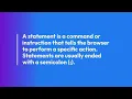 Javascript Syntax for Beginners