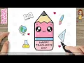 How to Draw a Cute Teacher s Day Greeting Card Easy for Beginners