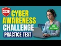 Cyber Awareness Challenge 2025 Complete Training Answers Exam Walkthrough Guide For All