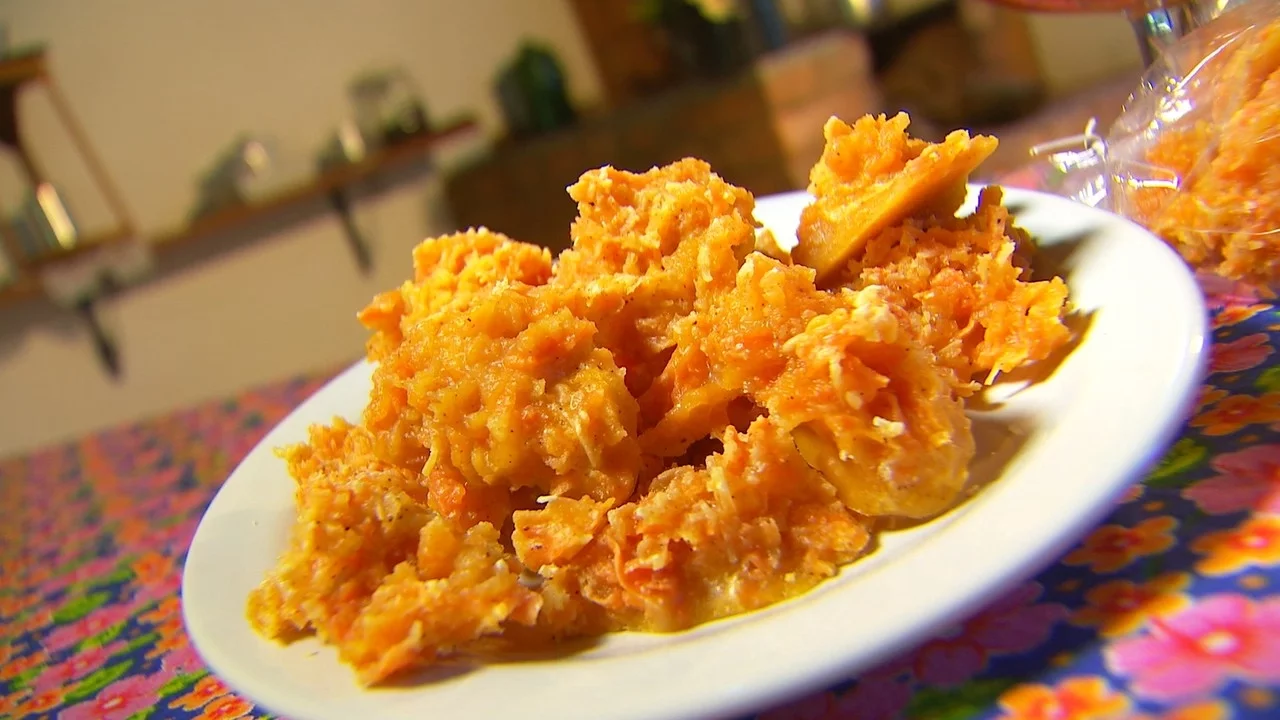 RECEITA DE COCADA DE CENOURA (RECEITA CASEIRA)