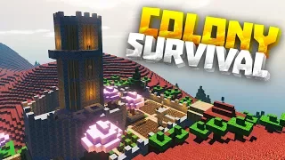 brick houses u0026 city building colony survival pc gameplay part 6 new survival minecraft clone