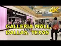 The Galleria Dallas Texas A window shopping experience - 4K walking tour