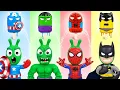 Lagu ¡Máquina expendedora de helados de superhéroes! 💥 ¡Hulk, Spidey y el Capitán América atacan!