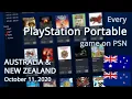 Every PLAYSTATION PORTABLE game on the PlayStation Store AU NZ