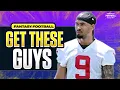 Jamey Eisenberg s MUST-HAVE RBs WRs for Draft Weekend Fantasy Football 2025 Strategy