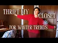 Lagu I Shopped My THRIFTED WARDROBE for WINTER TRENDS