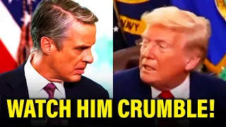 Trump THROWS TANTRUM on TV When Reporter STUMPS HIM