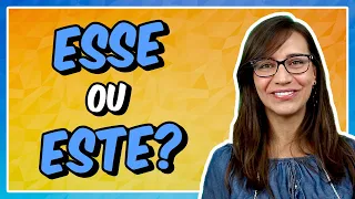 ESSE ou ESTE? ESSA ou ESTA? ISSO ou ISTO? || Dúvidas de Português com a Prof. Letícia