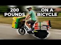 How We Carry Heavy Stuff With Just a Bike