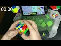 3x3 One-Handed solve 10 32 Roux Method Super RS3 M Ball Core