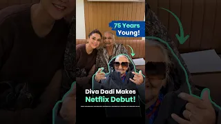 At 75, This Dadi Is A Netflix Star #superdadi #shorts thumbnail