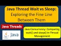 Java Thread Wait vs Sleep Exploring the Fine Line Between Them Java Threads