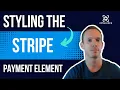 Styling the Stripe Payment Element