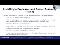 Module 3 - Supporting Processors and Upgrading Memory