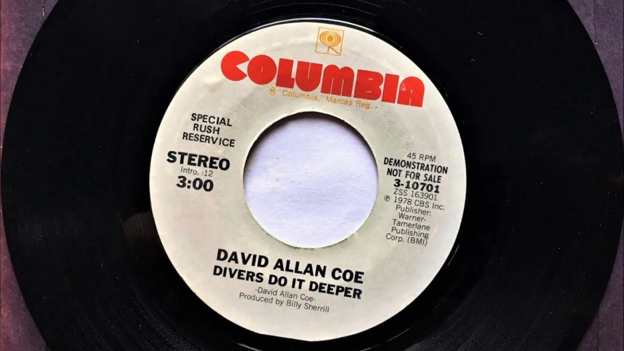 Divers Do It Deeper , David Allan Coe , 1978