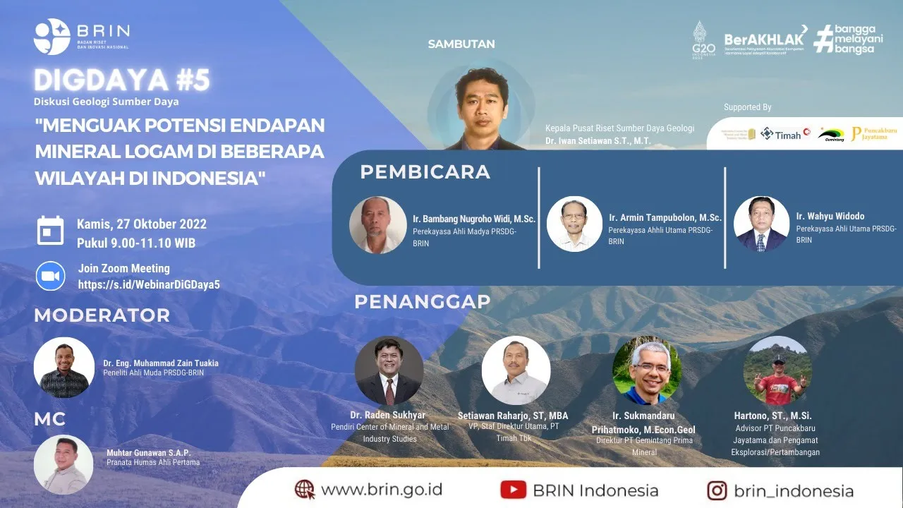 Menguak Potensi Endapan Mineral Logam di Beberapa Wilayah di Indonesia | DIGDAYA #5
