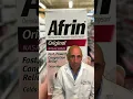 How to get rid of rebound congestion from Afrin