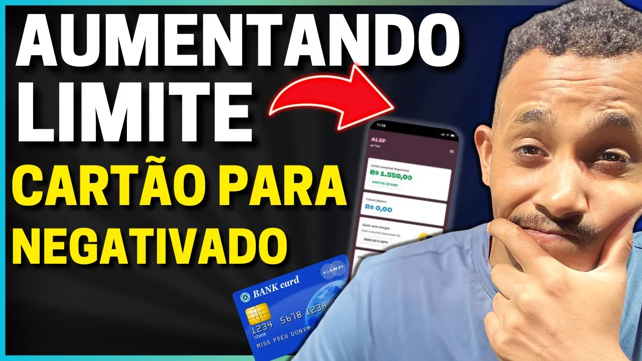 ????URGENTE! NOVOS AUMENTO DE LIMITE E CARTÕES APROVANDO INSCRITOS DO CANAL - rei dos cartões