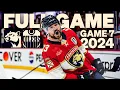FULL GAME Panthers vs Oilers Game 7 Stanley Cup Final 6 24 24