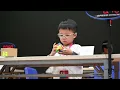 4 years old Lukas first WCA championship 3 3 Rubik s Cube Solve 5 - 21 77s