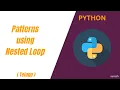 Pattern Printing in Python Using Nested Loops Star Number Pyramid Patterns