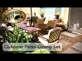 Hampton Bay Laurel Oaks 7-Piece Outdoor Dining Set