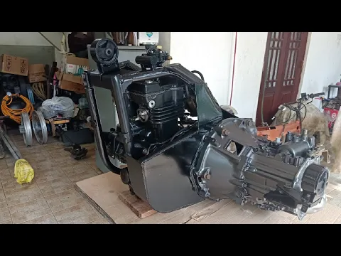 Download MP3 Putting a Motorbike Engine in a Car Gearbox | Off road buggy Project part 1