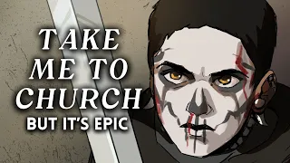 take me to church but it s epic gideon the ninth animatic hozier cover by reinaeiry