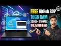 Free GitHub RDP Cloud PC For Unlimited Days 16GB RAM 200GB Storage 2026 Working