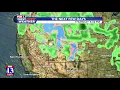 Saturday night weather forecast
